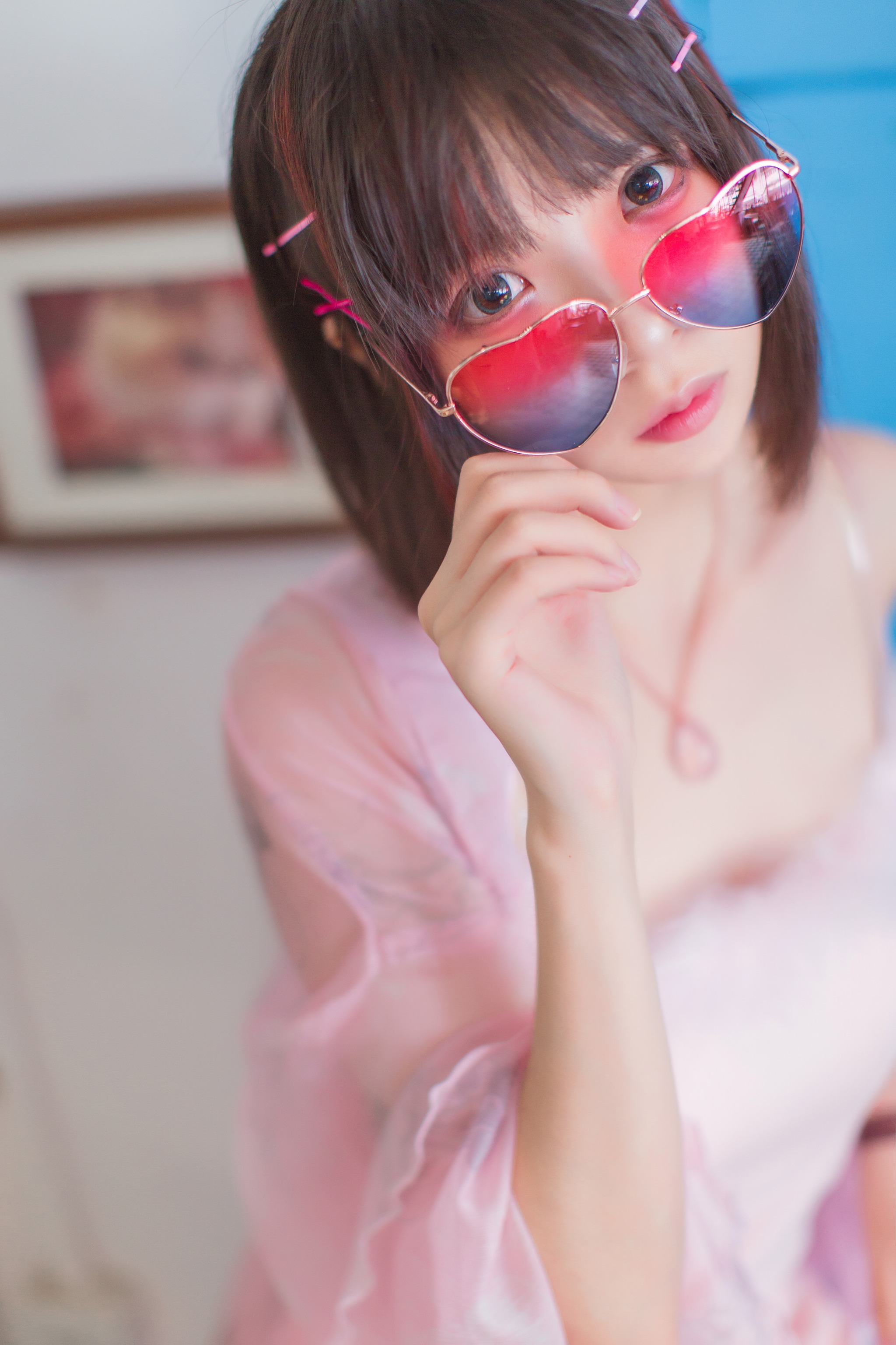 图片[1]-疯猫ss – NO.016 粉红日常 [19P]-XikXak